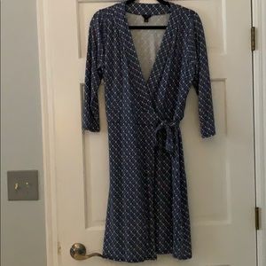Ann Taylor wrap dress